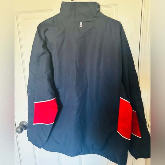 Gear for Sports Men’s Navy & Red Windbreaker jacket NEW - Picture 2 of 7